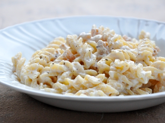 Pasta senza glutine alla ricotta