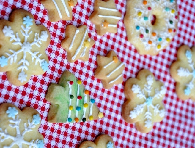 Biscotti Di Natale In Pasta Frolla.Biscotti Di Natale Una Cucina Tutta Per Se