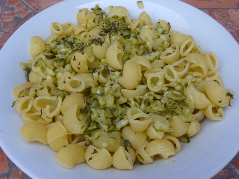 Pasta light zucchine e limone senza glutine