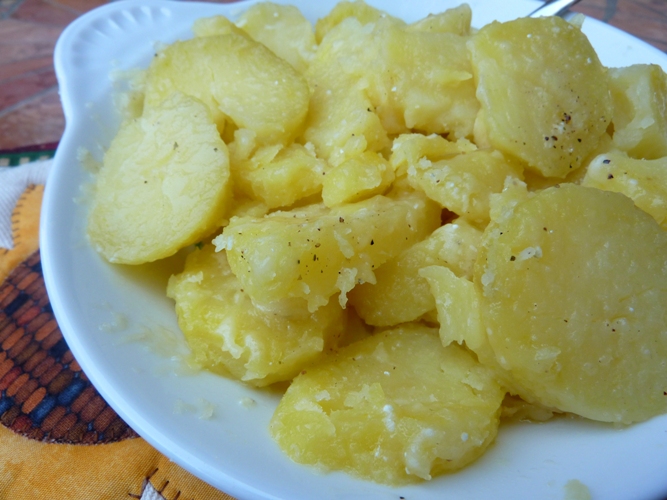 Patate al burro e formaggio