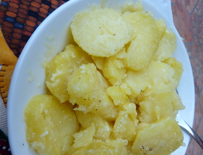 Patate al burro e formaggio