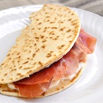 Piadine senza glutine all'olio