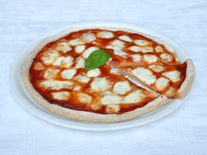 Pizza margherita senza glutine
