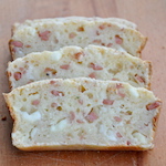 Plumcake salato senza glutine alla mortadella