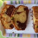 Plumcake al doppio cioccolato e pistacchio