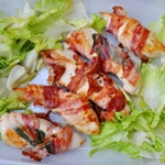 Pollo croccante alla pancetta