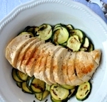 Pollo al limone e zucchine