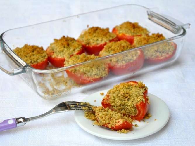 Pomodoro gratinato senza glutine