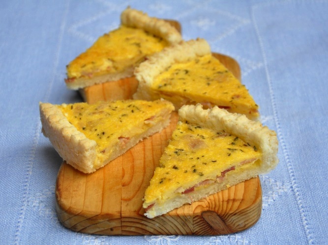 Quiche Lorraine gluten free