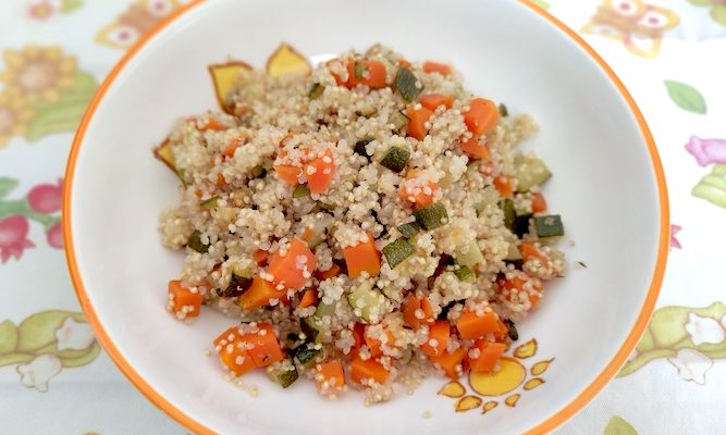 Quinoa alle verdure