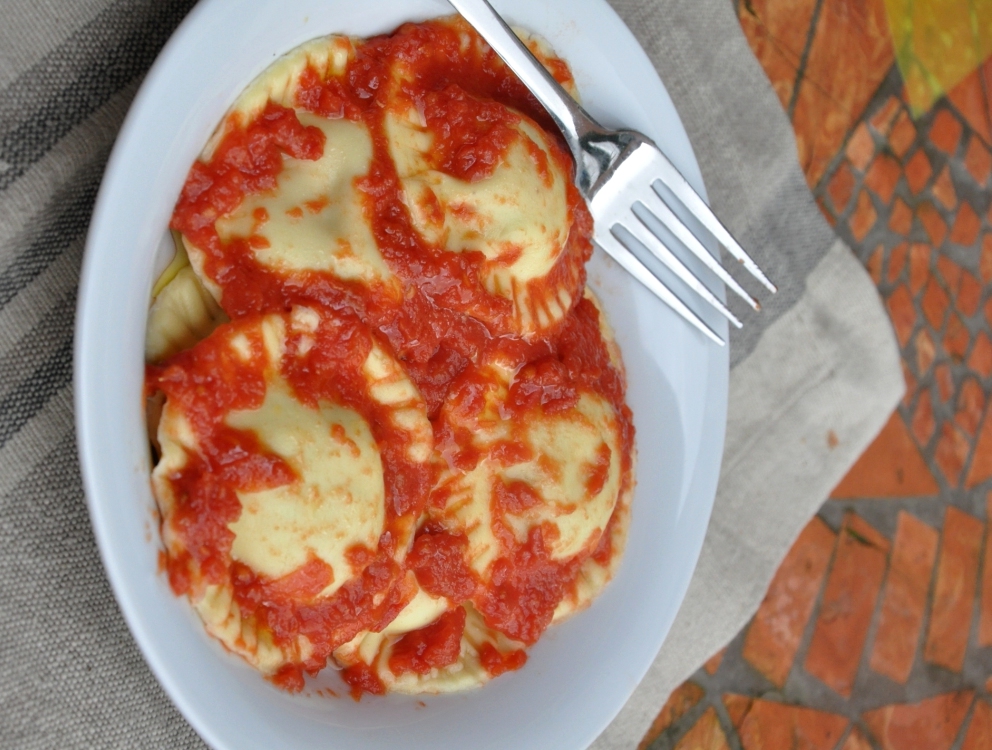 Ravioli alle zucchine senza glutine