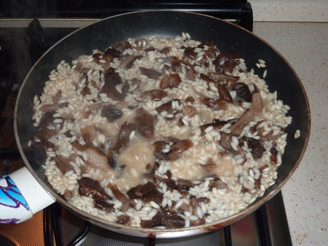 Risotto ai chiodini - Una cucina tutta per sé
