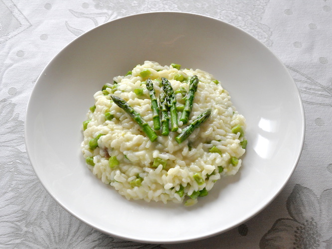 Ricetta risotto al radicchio e taleggio