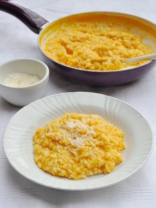 Risotto cremoso alla zucca