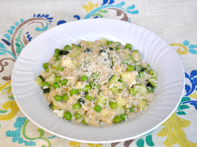 Risotto primaverile integrale 