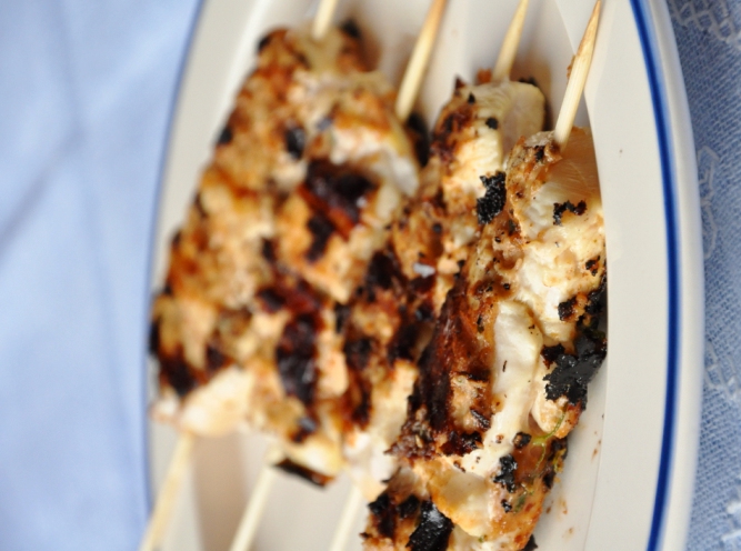 Spiedini di pollo senza glutine