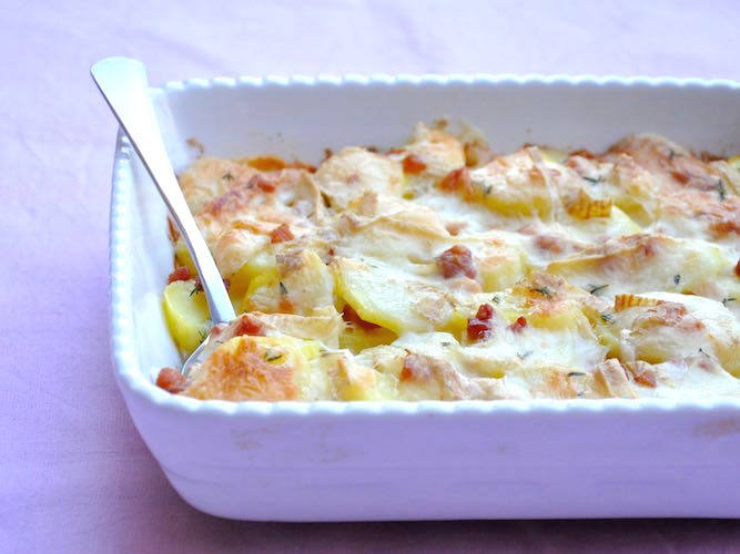 Tartiflette francese senza glutine