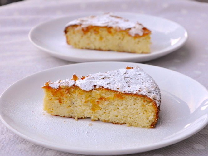 Torta di mandorle e ricotta senza farina e senza glutine