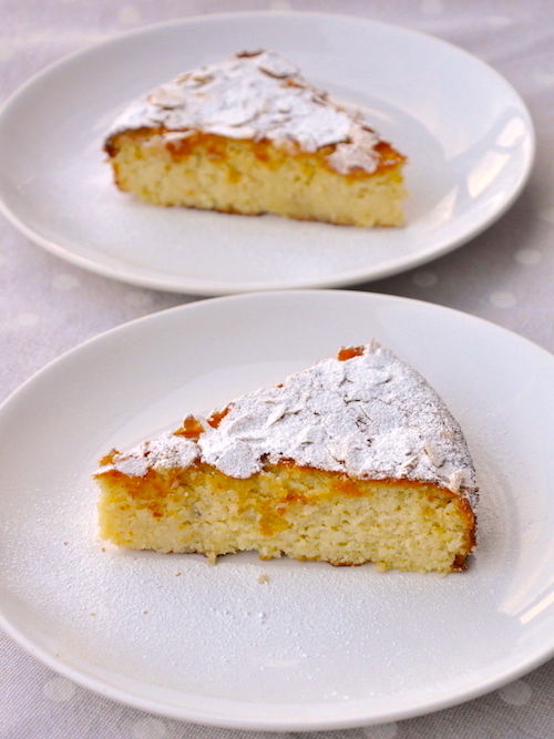 Torta di mandorle e ricotta senza farina e senza lievito