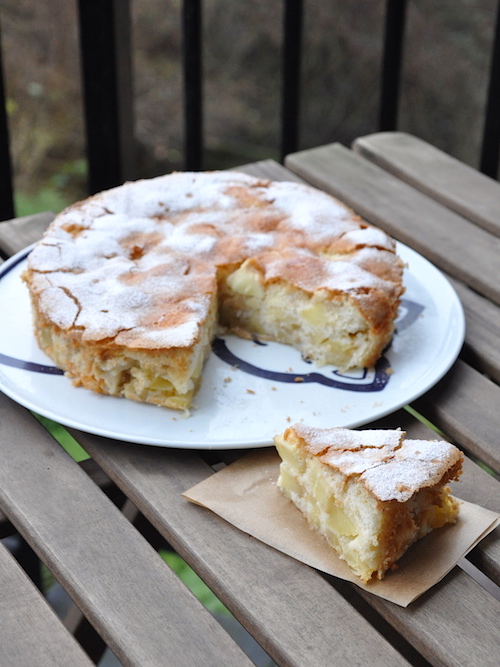 Torta di mele senza glutine e senza lattosio