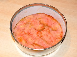 torta-mousse-limone-fragole-base