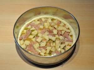 torta-salata-piselli-provola-prosciutto-senza-glutine