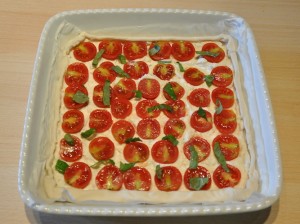 torta-salata-ricotta-e-pomodorini-preparazione