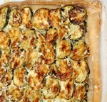 Torta salata alle zucchine