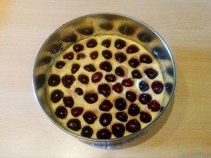 torta-senza-lievito-ciliegie-preparazione