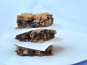 Torta noci e cioccolato senza glutine