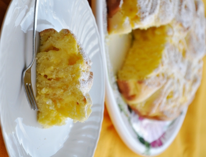 Torta di rose senza glutine al limone senza glutine