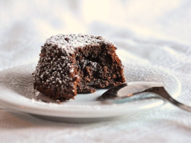 Tortino al cioccolato fondente